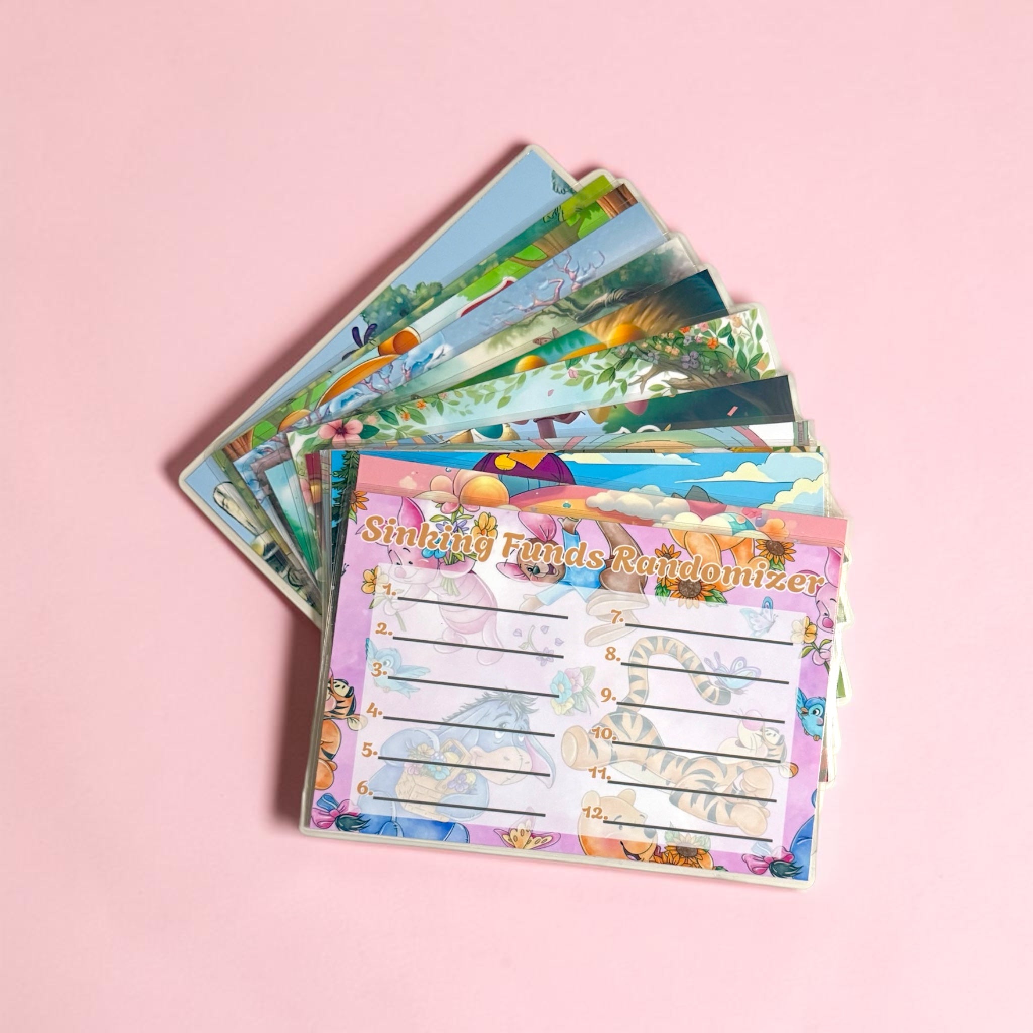 A5 Sinking  Fund Randomizer Cards
